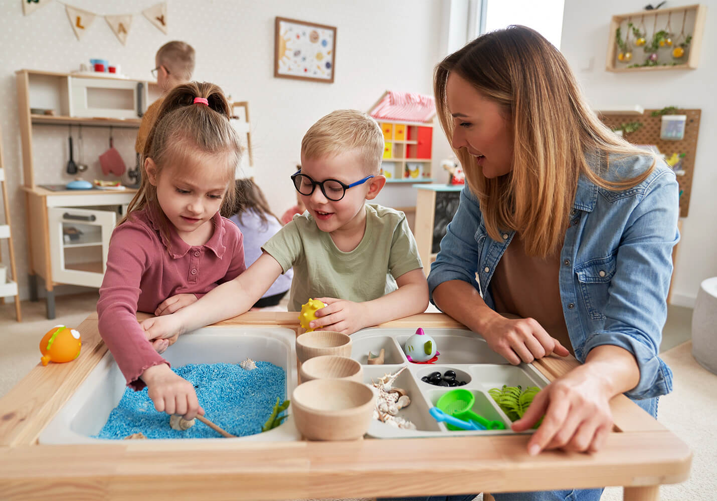 Children learning